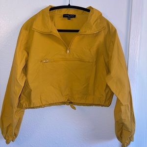 Love Tree Women's Pullover Cropped Windbreaker Size L